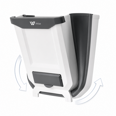 1 papelera plegable colgante
