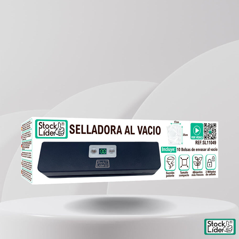 Selladora al vacío ESENEA con caja y bolsas incluidas
