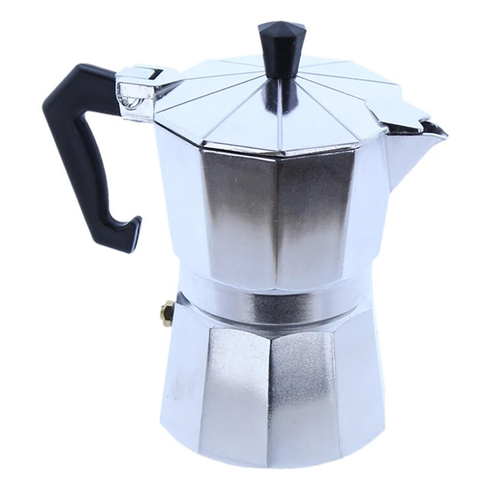 Cafetera italiana ESENEA 9 tazas, vista de detalle